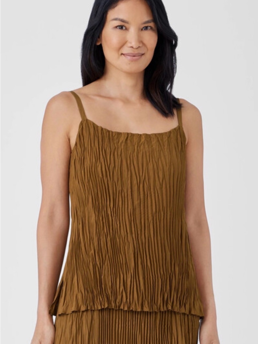 Eileen Fisher Crushed Silk Cami